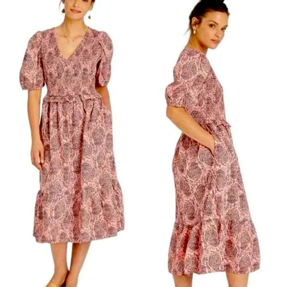 Target Pink Paisley Floral Dress — Universal Thread | size: Medium